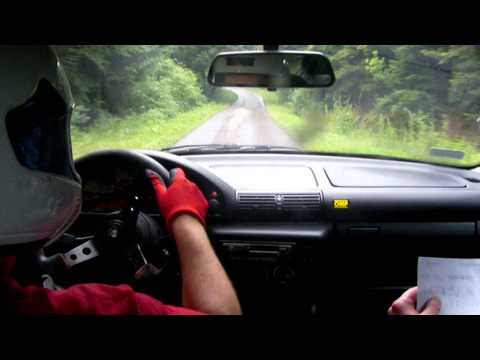 Bartek Sacha / Grzegorz Tulicki BMW 318 ti  - KJS "Rajd Biecki 2011" Biecz 24-07-2011