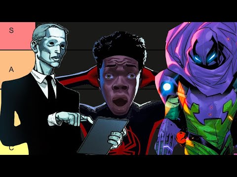 EVERY Spider-Man Villain Tierlist! (Miles Morales)