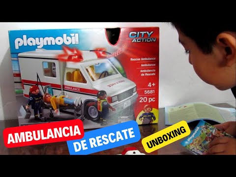 PLAYMOBIL ambulancia de rescate Unboxing 5681