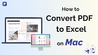 How to Convert PDF to Excel on Mac | Wondershare PDFelement 8