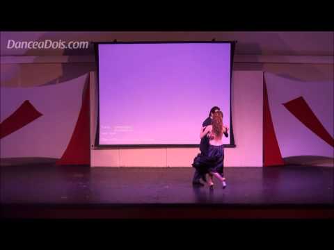  Daniel Oviedo  and  Mariana Casagrande  are  dancing  to  a  tango