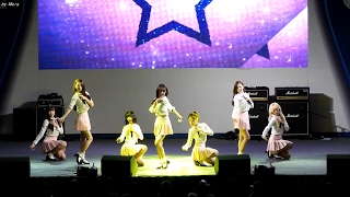 170215 오마이걸 (OH MY GIRL) 한 발짝 두 발짝(One Step, Two Steps) [전체] 직캠 Fancam (인하공전OT) by Mera