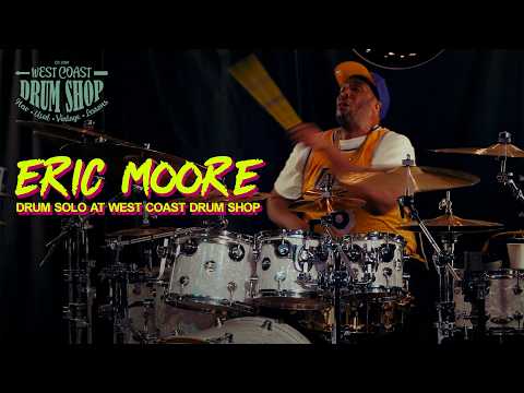 Eric Moore Drum Solo at West Coast Drum Shop, Bellevue WA