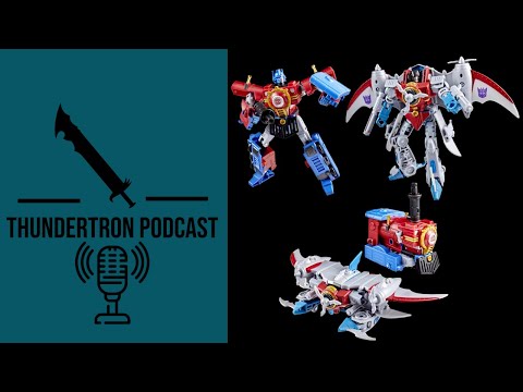Thundertron Podcast: Transformers Timelines Comic Edition Optimus Prime and Starscream Revealed!!!