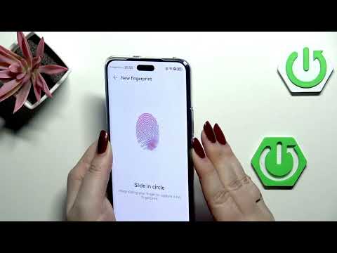 HUAWEI Nova 14 Pro – How to Add Fingerprint