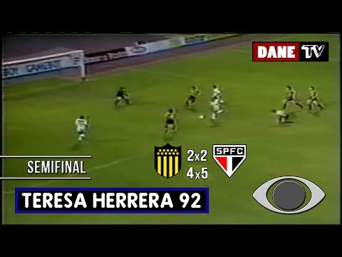 Teresa Herrera 1992 - Peñarol (4) 2x2 (5) São Paulo