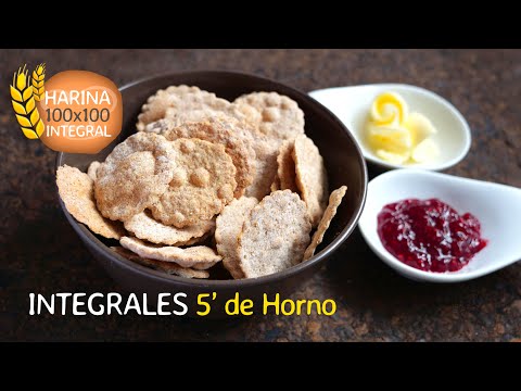 CÓMO HACER GALLETAS INTEGRALES 🌽 RECETA SALUDABLE 🌽 ⏰ EN 15 MINUTOS | La Cocina de Sandy