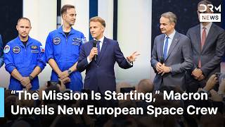FULL: Macron Announces Major European Space Mission as Thomas Pesquet 