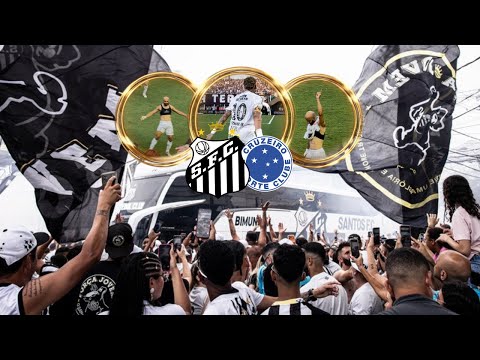 SANTOS PERMANECE NA SERIE A E VAI DISPUTAR A SULA! | SANTOS 3X0 CRUZEIRO