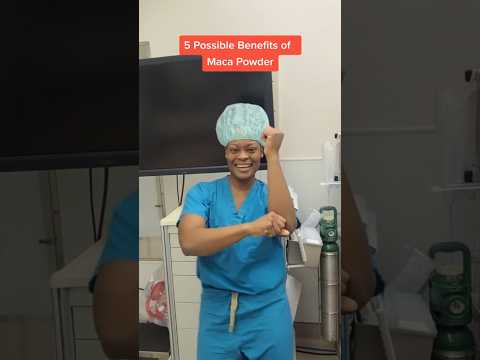 🧴Let’s learn about the benefits of maca powder🧴 #blackphysician #obgyn #holistichealth #macaroot