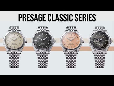 New 2024 Seiko Presage Watches - 4 BEAUTIFUL Textured Dials