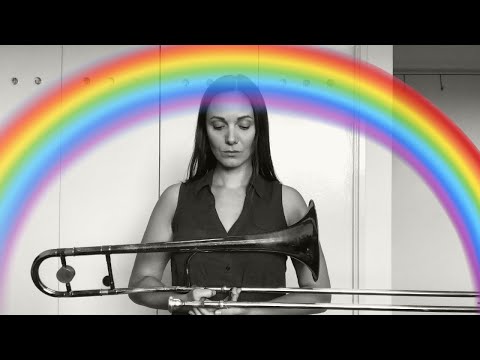 HOW TO PLAY HIGH ON TROMBONE with Over the Rainbow // Lesson and Play-Along // Includes Sheet Music!