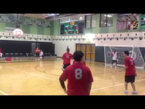 Tal playing handball. He is the captain