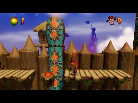 I didn't die, I'm just sleeping! N'Sane Trilogy, Crash Bandicoot Part 2