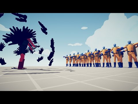 DARK PEASANT vs 20x EVERY MODDED UNITS Totally Accurate Battle Simulator TABS