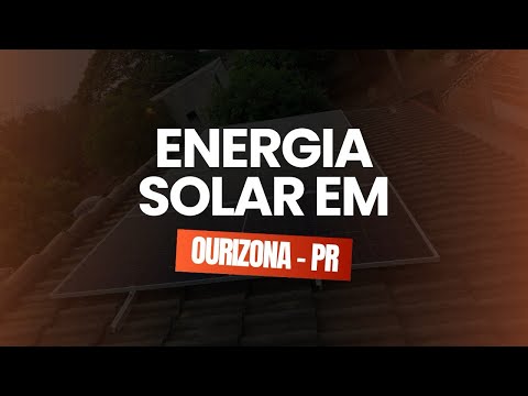 Energia Solar em Ourizona - PR