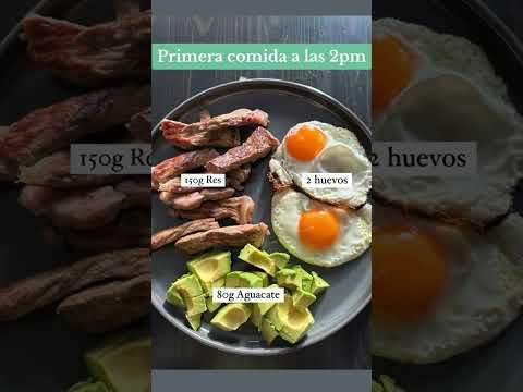 ☕🚰 Esto es lo que como en un ayuno de 18 horas 🔥🍽