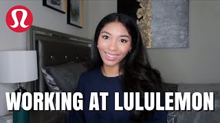MY EXPERIENCE WORKING AT LULULEMON! interview tips, benefits, pay, etc.
