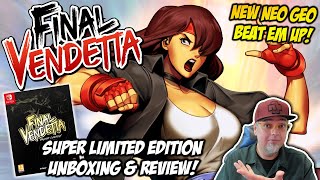 NEW HARD AS HELL NEO GEO Beat Em Up On The Nintendo Switch! Final Vendetta REVIEW!