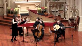 Bach Sonata in E Minor, Gigue; Natalie Carducci, baroque violin