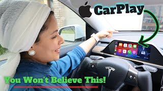 Tesla Model 3/Y HUD with CarPlay | Hansshow FY9-C 8.9'' Display Install & Review | Model S/X Style