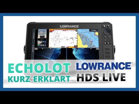 Lowrance HDS LIVE - Echolot kurz erklärt | Echolotzentrum.de