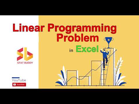 Linear Programming Problem Solve in Excel With Example