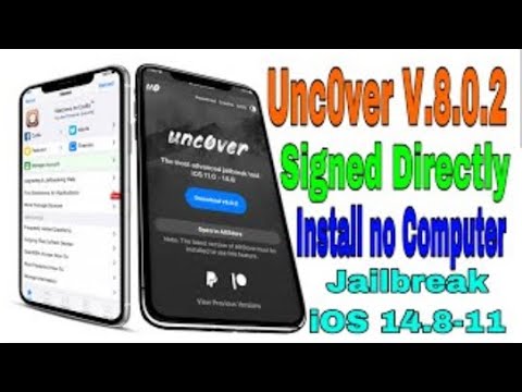 UncOver is signed directly on iPhone   How to install Uncover V 8 0 2 no revoked no Computer 1