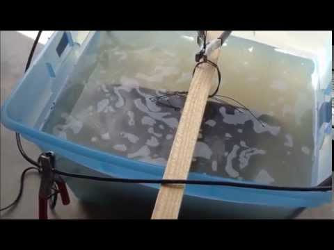 How to build an Electrolysis DeRusting Tank