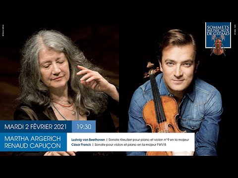 Martha Argerich & Renaud Capuçon aux Sommets Musicaux de Gstaad