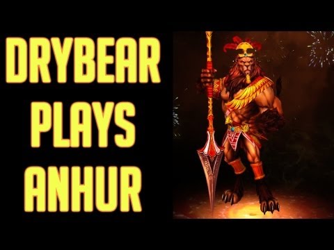 SMITE Anhur Gameplay - "Worst Anhur Trashcan"