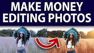 How to Make $15 Per Hour Editing Photos Online! Make Money Online!
