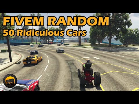50 Ridiculous Random Cars - GTA FiveM Random More №33