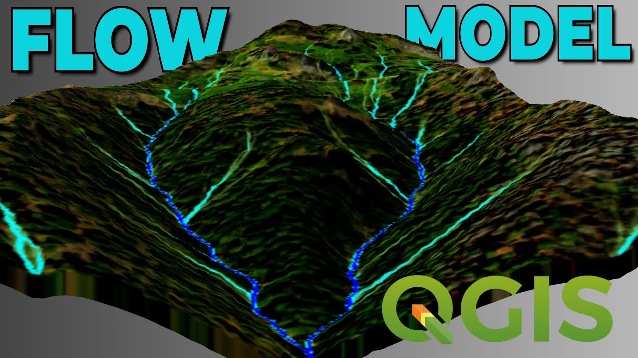 Model Surface Flow with QGIS