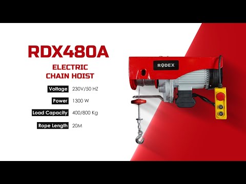 RDX480A Elektrikli Vinç