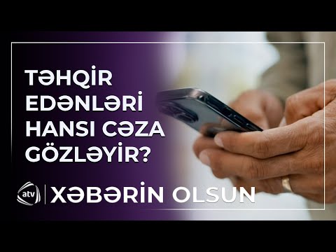 Təhqir edənləri hansı cəzalar gözləyir?