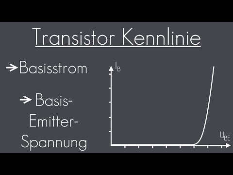 Transistor Kennlinie (Teil1) - Basisstrom, Basis-Emitterspannung | Transistor