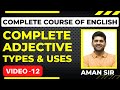 Complete Adjective Adjective Concepts English For Competitive Exams Free Course Of English Ssc Cgl