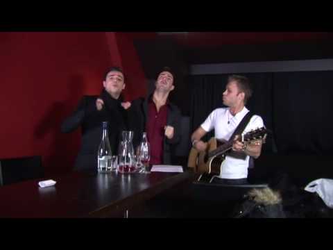 A1 are singing their favourit songs of the eurovision history