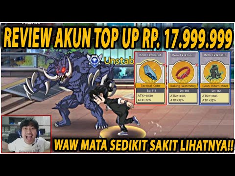 🔥🔥REVIEW AKUN TOP UP RP.17.999.999 (MATA SAKIT LIHATNYA) - ONE PUNCH MAN:The Strongest
