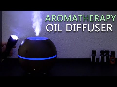 Aromatherapy Essential Oil Diffuser Ultrasonic Cool Mist Humidifier Review