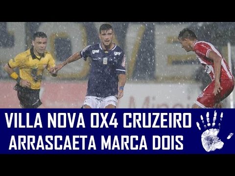 VILLA NOVA 0X4 CRUZEIRO - CAMPEONATO MINEIRO (11/03/2015)