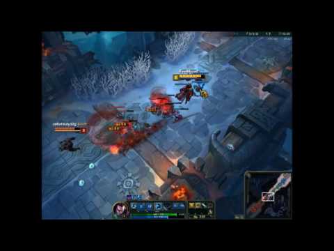 League of Legends Yasuo vs Zed 1v1 Patch 6 11