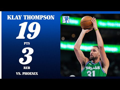 Klay Thompson (19 PTS 3 REB) vs. Phoenix Suns | November 12, 2025