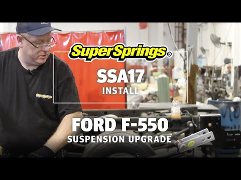 Ford F-550 Cab & Chassis | SuperSprings SSA17 Install