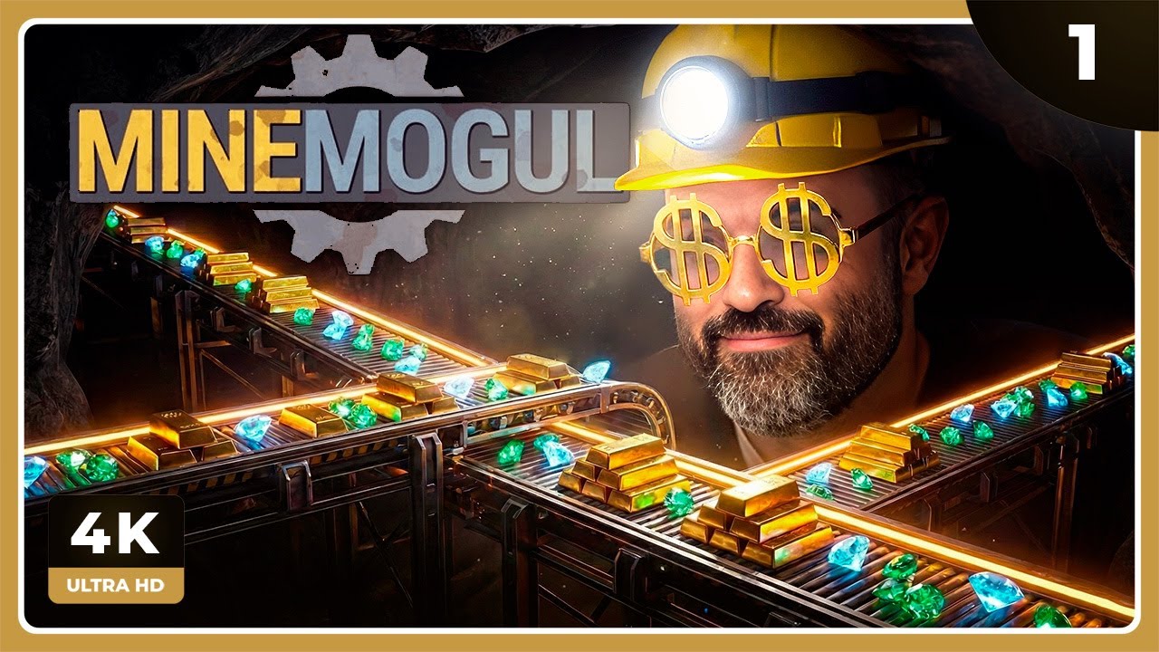 CREA UNA MINA SUBTERRÁNEA | MINEMOGUL Gameplay Español