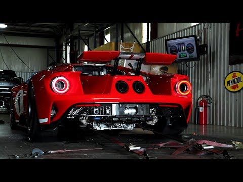 2018 Ford GT Heritage Edition Chassis Dyno Testing
