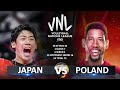 Japan vs Poland | Men's VNL 2023