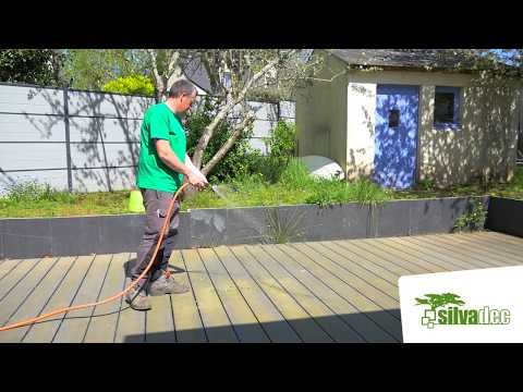 Entretien de votre terrasse en bois composite Silvadec®