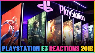 PlayStation Fan Reactions At E3 2018.